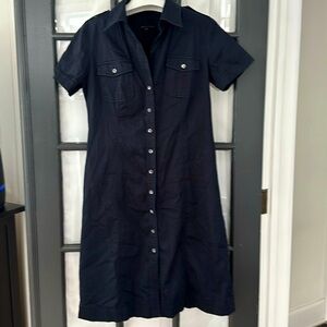 Banana Republic Button Down Short Sleeve Dress